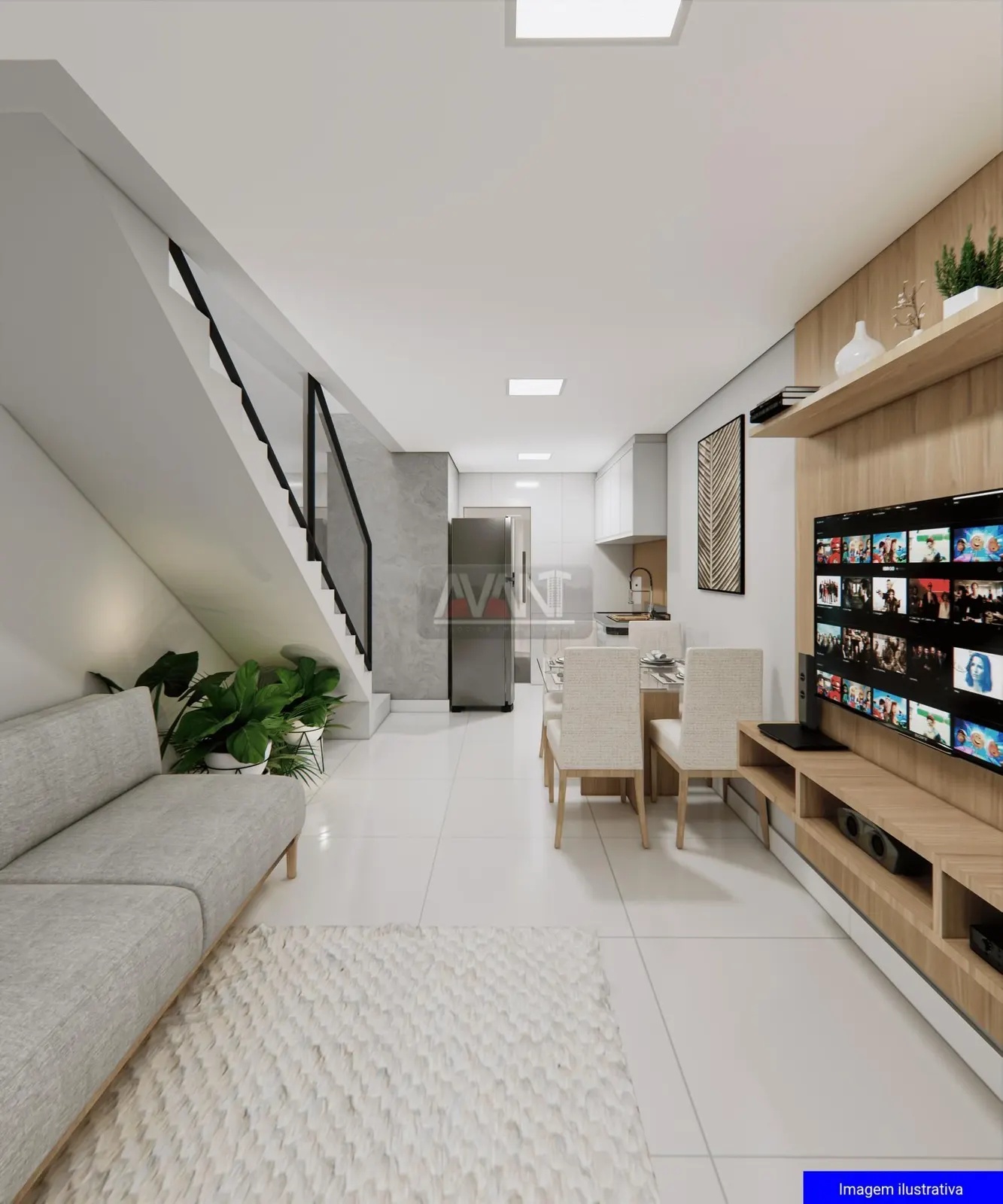 Casa Geminada Duplex 2 suítes - Vila Cloris