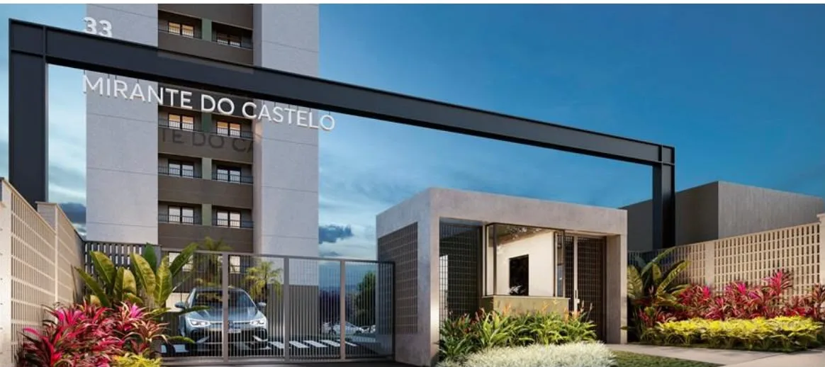 Apartamento 2 quartos com varanda - Castelo