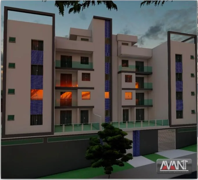 Cobertura 3 quartos com suite e varanda - Santa Monica