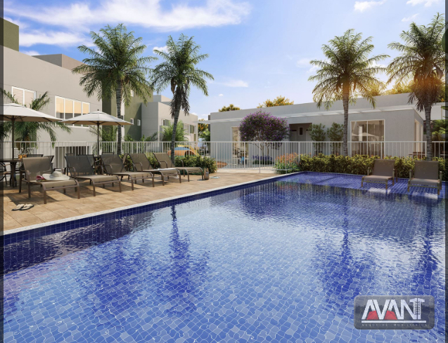 Apartamento 2 quartos com suíte - Santa Amélia