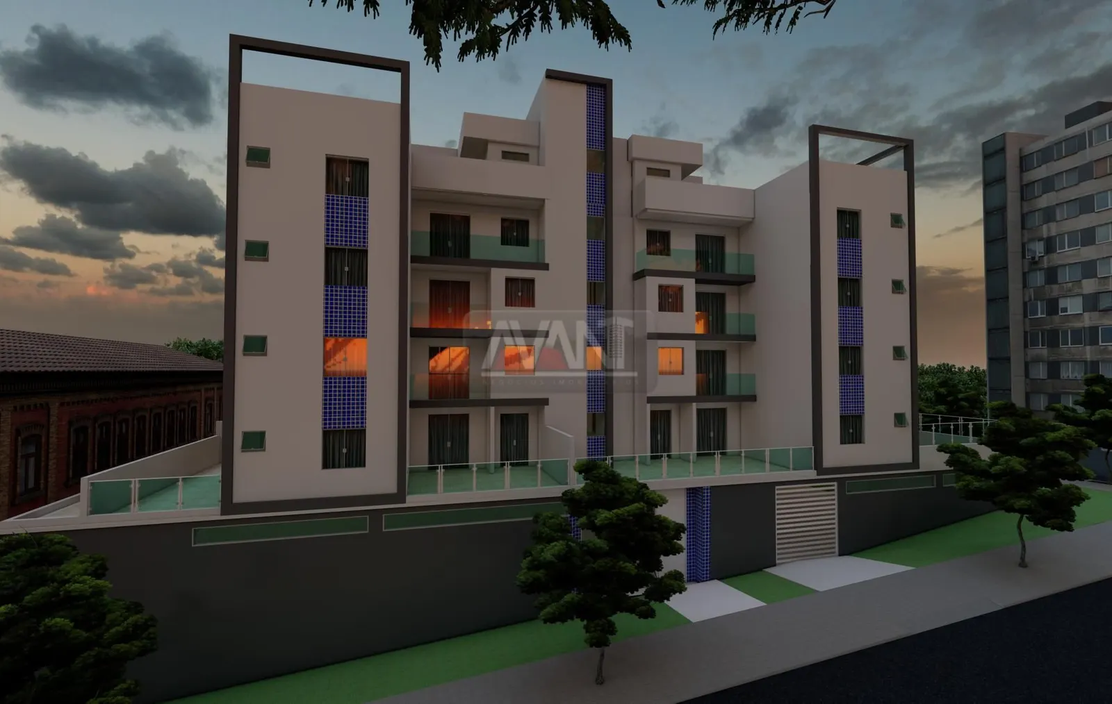 Apartamento 3 quartos com suíte e varada- Santa Branca